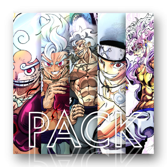 LUFFY GEAR 5  "Pack combo"